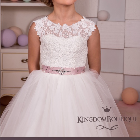 Kingdom Boutique Flower Girl Dress - Picture 2 of 12